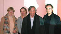 After the artist were chosen. From left: Dr. Christiane Vielhaber (Jury), Bärbel Thier Jaspert (Curator), Jan Hoet (Jury, Peter Friese (Jury)